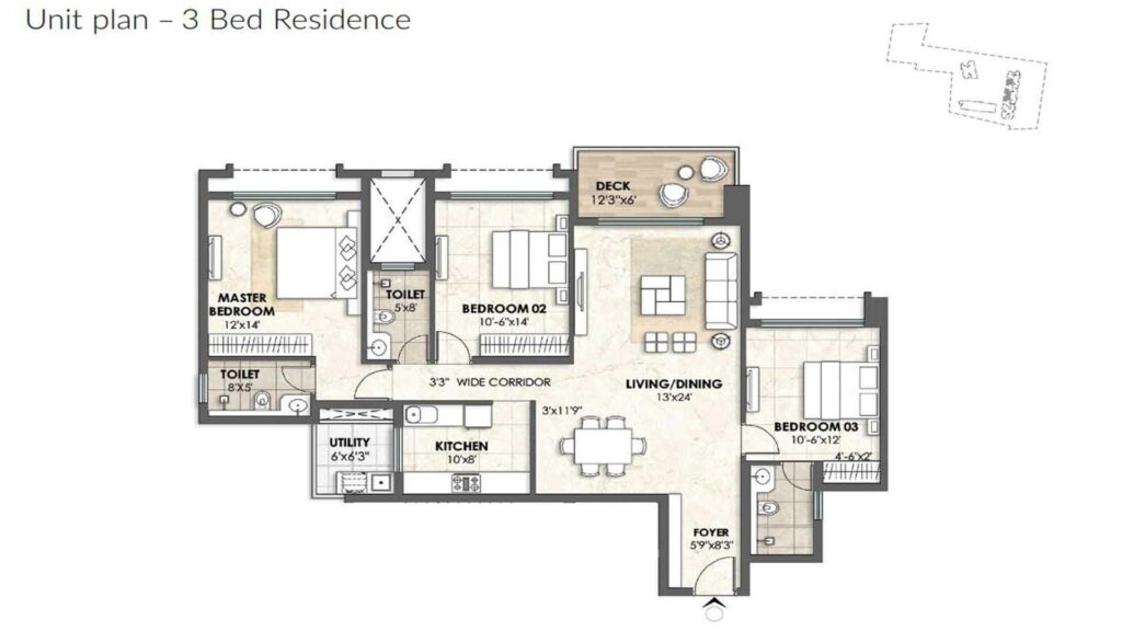 lodha-azur-3-bedroom-floor-plan
